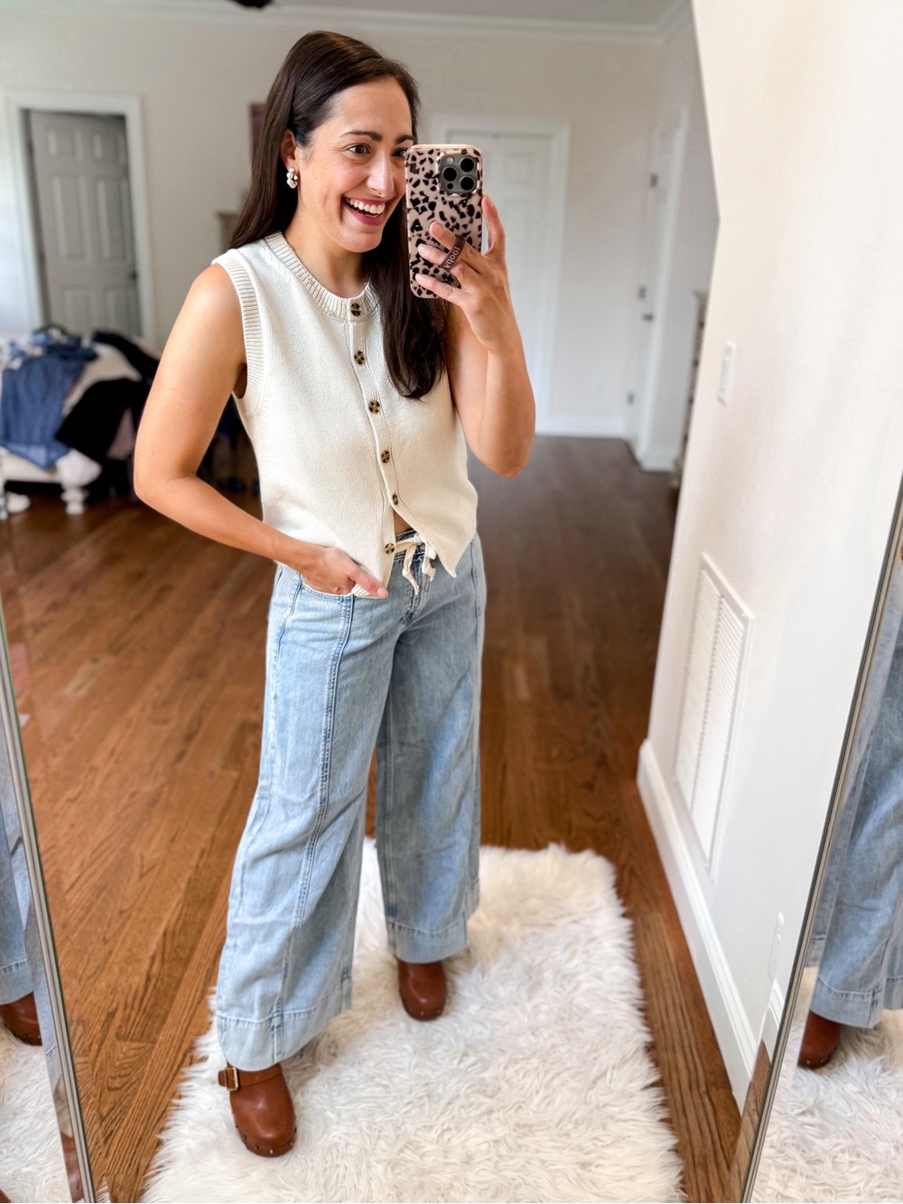 Gap baggy mid rise Jeans